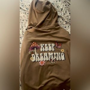 Cute oversized graphic hoddie